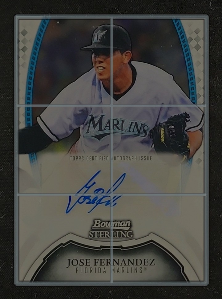 2011 Bowman Sterling Prospect Jose Fernandez ROOKIE AUTO #BSP-JF 