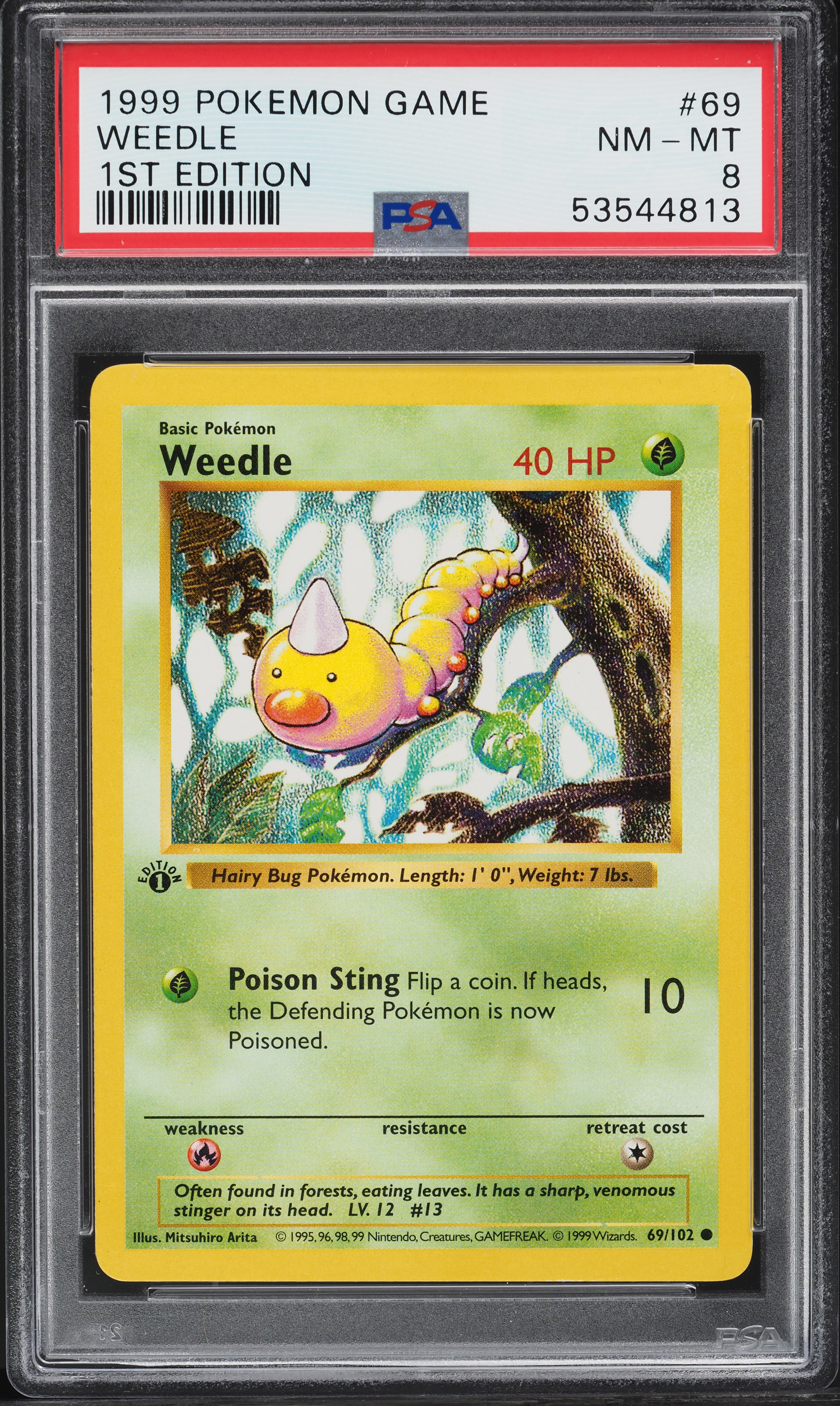 1995 weedle pokemon card value Koga's defender is now Poisoned. 1995 weedle pokemon card value
