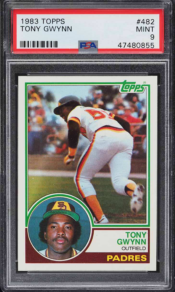 1983 Topps Tony Gwynn ROOKIE #482 PSA 9 MINT
