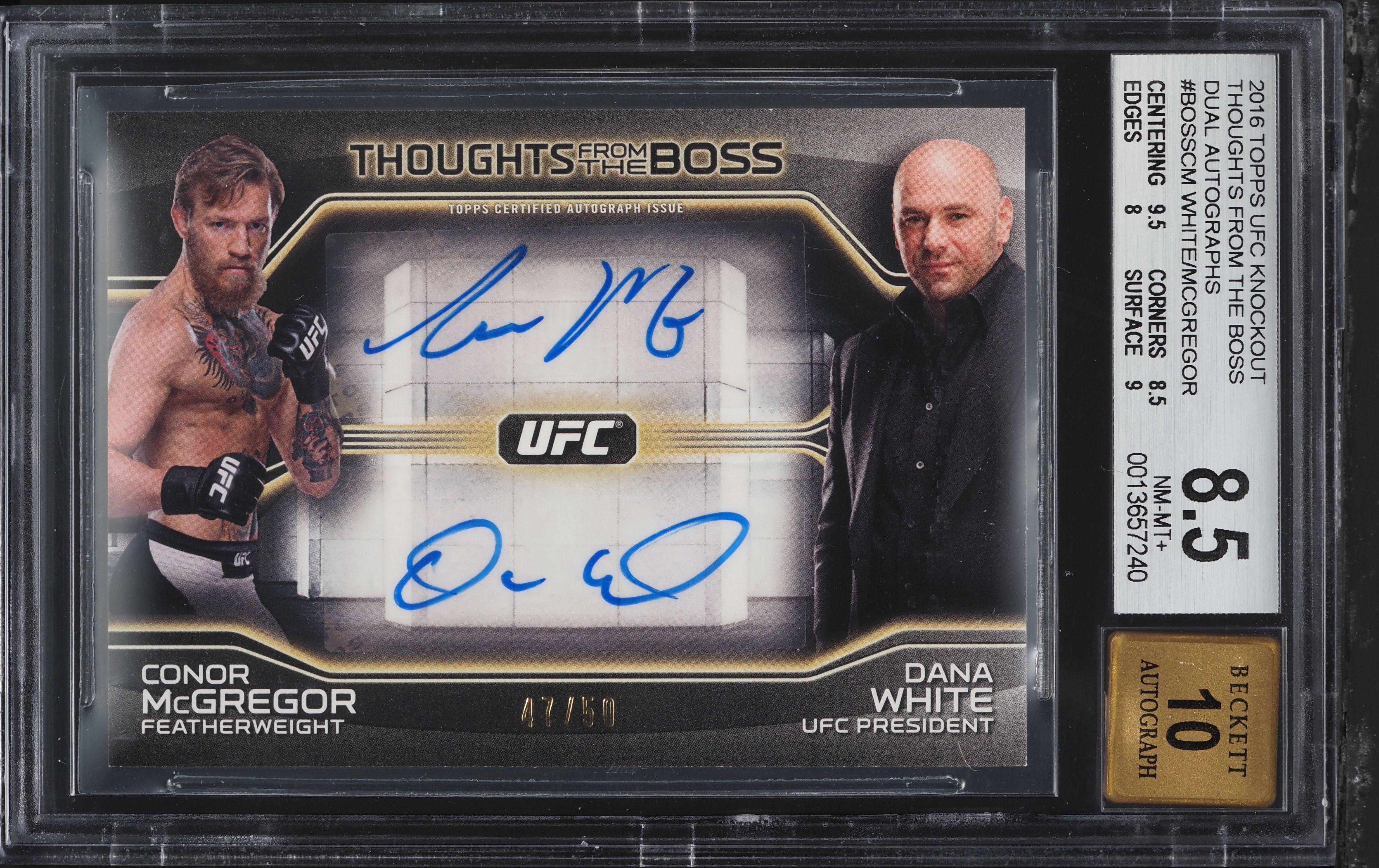 49枚限定 ハビブ・ヌルマゴメドフ 直筆サインカード TOPPS UFC