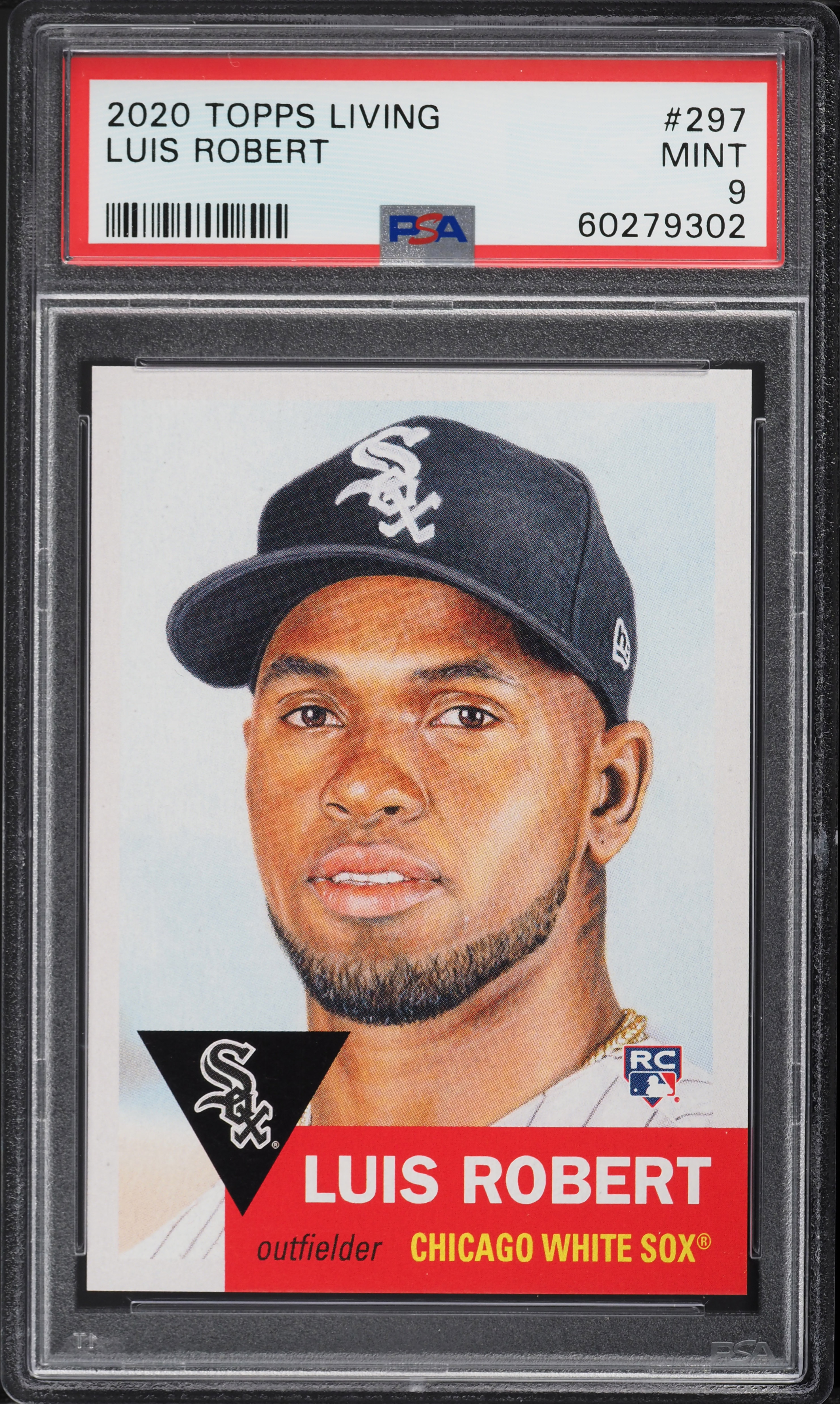 2020 Topps Living Luis Robert ROOKIE #297 PSA 9 MINT on Fanatics