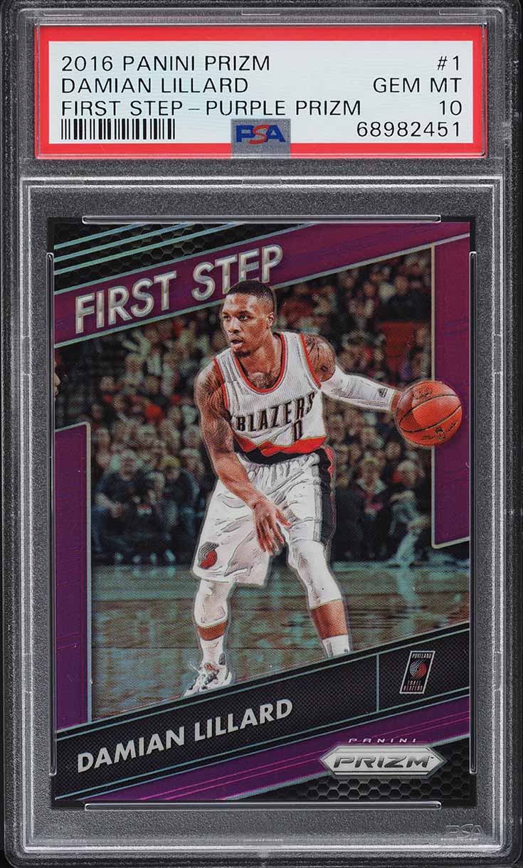 2012 Panini Marquee Damian Lillard ROOKIE #461 PSA 9 MINT on