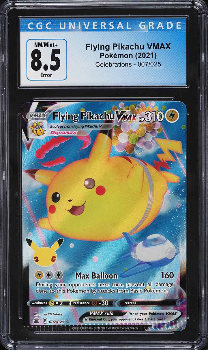 pokemon pikachu card vmax [PSA 10] {279/184}FA/PIKACHU Lightning / 310 / VMAX Card Text Pokémon card. Pikachu VMAX