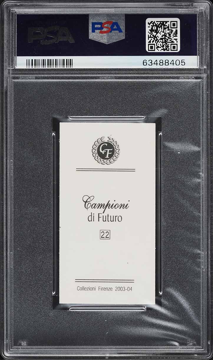 2003 Campioni Di Futuro Cristiano Ronaldo ROOKIE #22 PSA 8 NM-MT