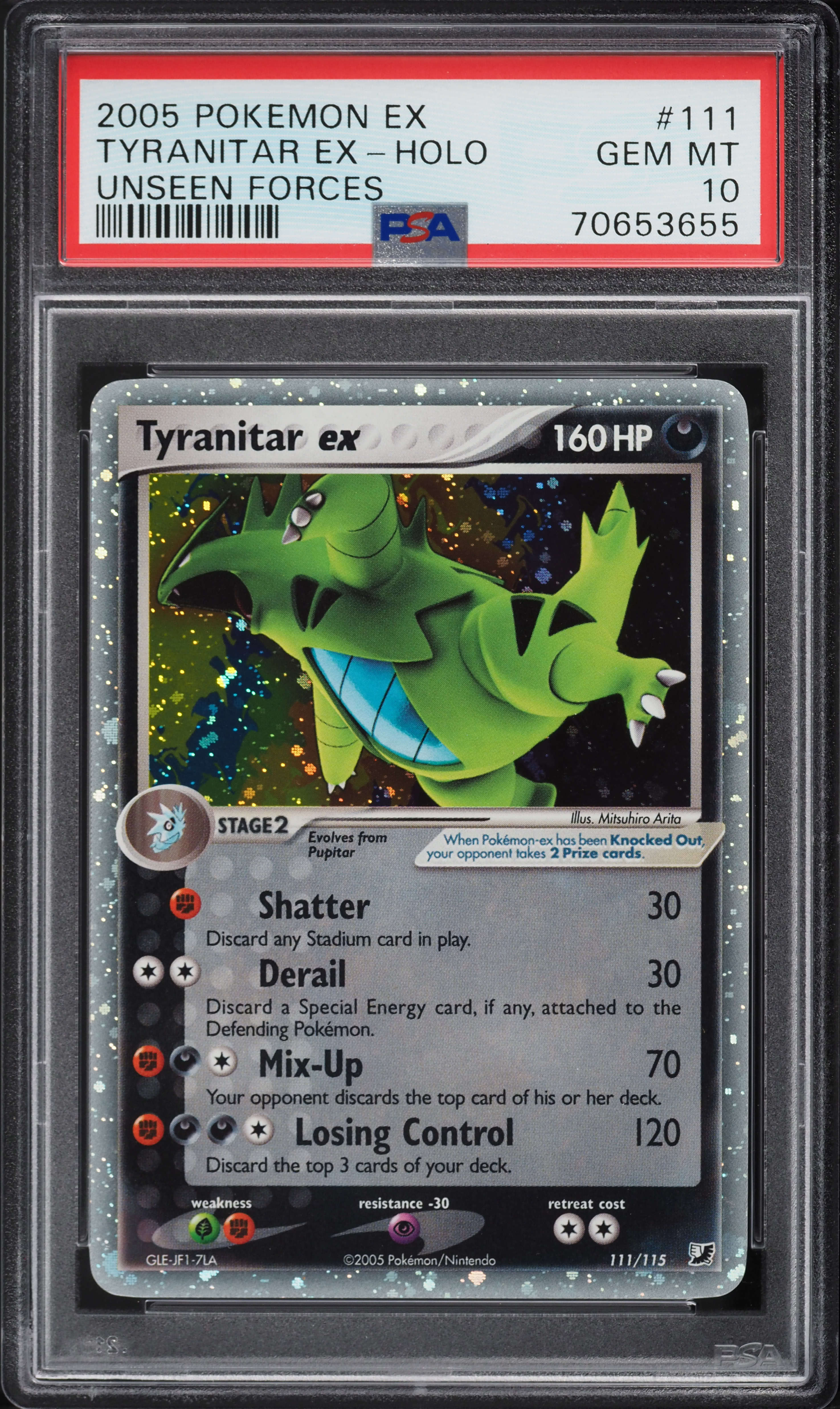 tyranitar ex pokemon card value - Tyranitar-EX (42/98) - Ancient Origins Retreat Cost Pokemon Unseen Forces Ultra Rare