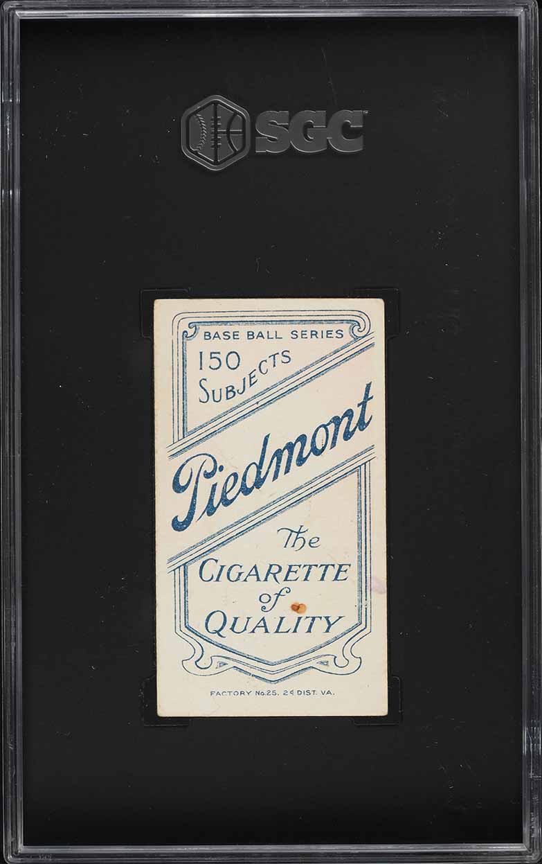 1909-11 T206 Joe Lake NEW YORK SGC 4 VGEX