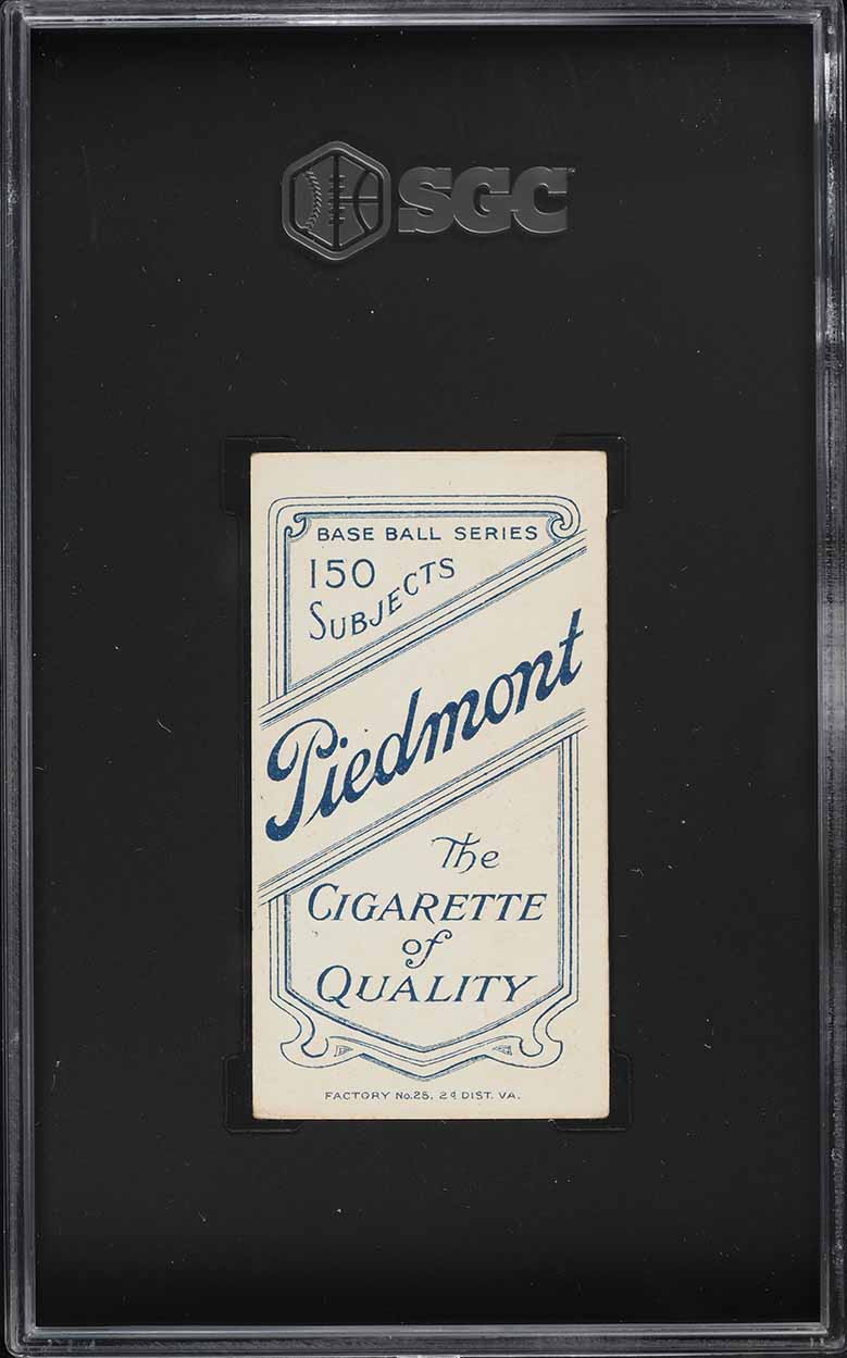1909-11 T206 George Davis SGC 4 VGEX