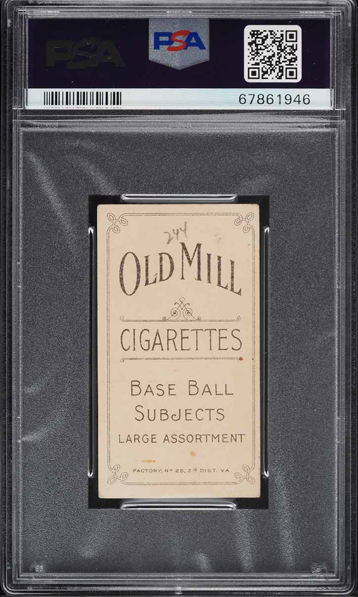 1909-11 T206 Tom Needham OLD MILL PSA 4(mk) VGEX