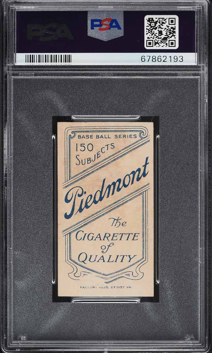 1909-11 T206 Joe Lake NEW YORK PSA 2 GD