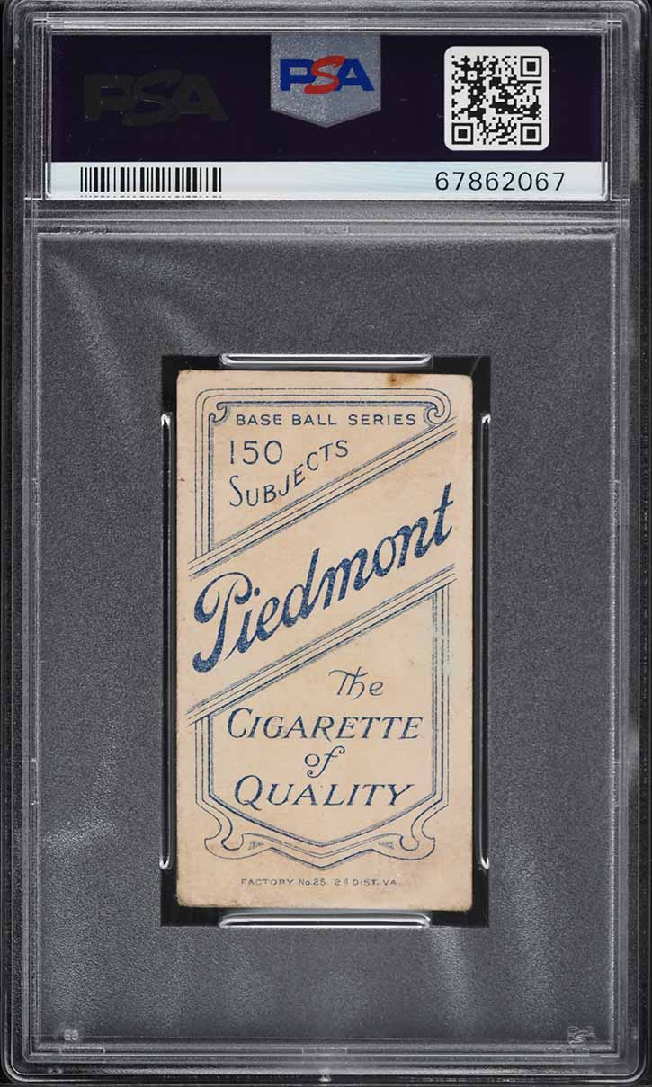 1909-11 T206 Rube Waddell PORTRAIT PSA 1 PR