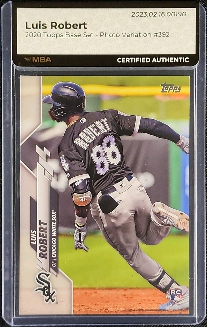 2020 Topps Chrome Luis Robert ROOKIE #60 PSA 10 GEM MINT on