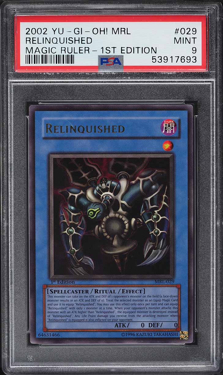 yugioh relinquished ritual card Yu-Gi-Oh! - Starter Deck - Pegasus This cards ATK/DEF become equal to that equipped monsters Relinquished support(custom cards) : r/yugioh