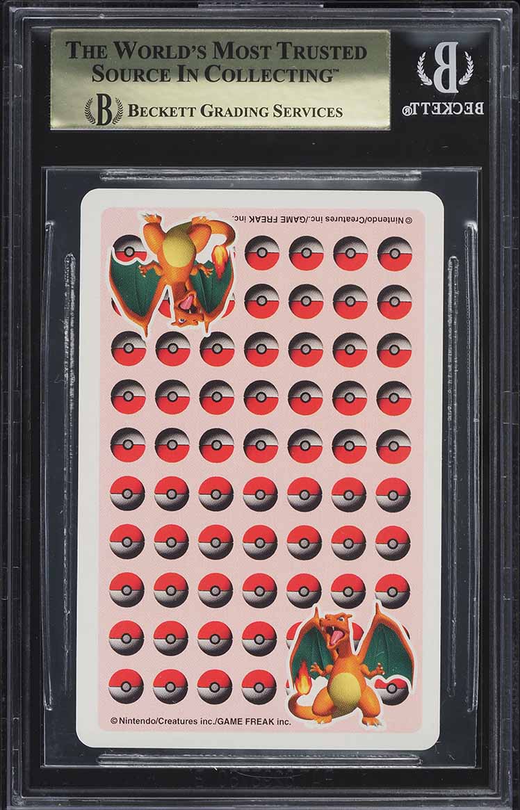 1998 Pokemon Japanese 3D Red Poker Set Flareon BGS 9.5 GEM MINT