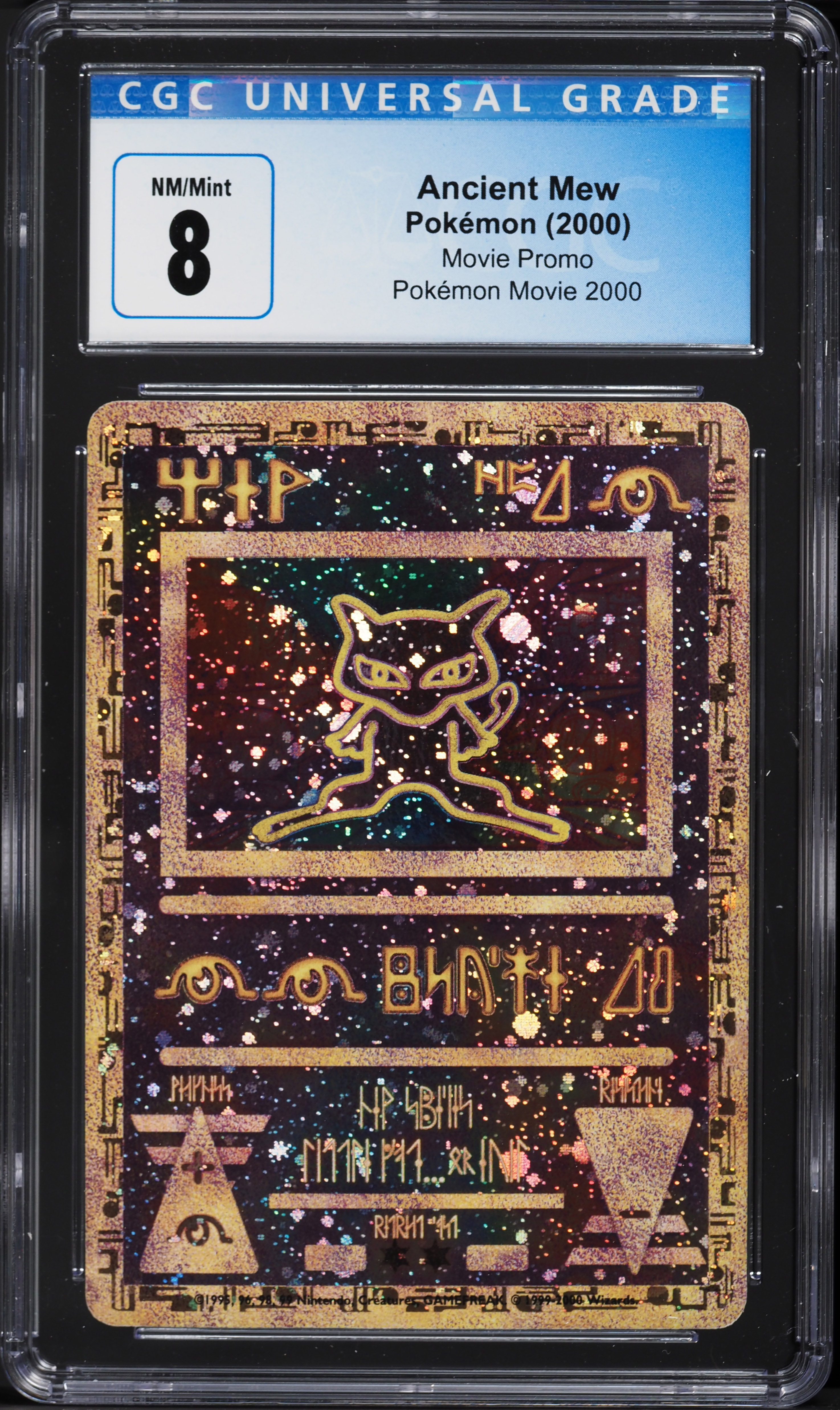2000 Pokemon Movie Promo Ancient Mew CGC 8 NM-MT on Fanatics Collect