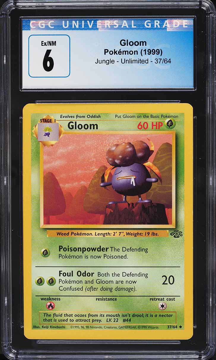 first edition oddish pokemon card Oddish 1999 First Edition PSA 10 Pokemon Card Mint / near mint condition trading card 1999 Pokemon Jungle 1st Edition