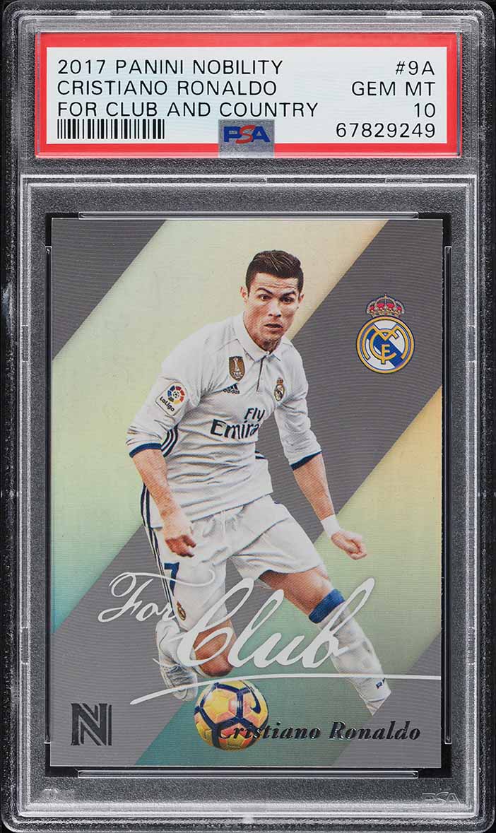 2017 Panini Nobility For Club & Country Cristiano Ronaldo 2017 Panini Nobility For Club & Country Cristiano Ronaldo