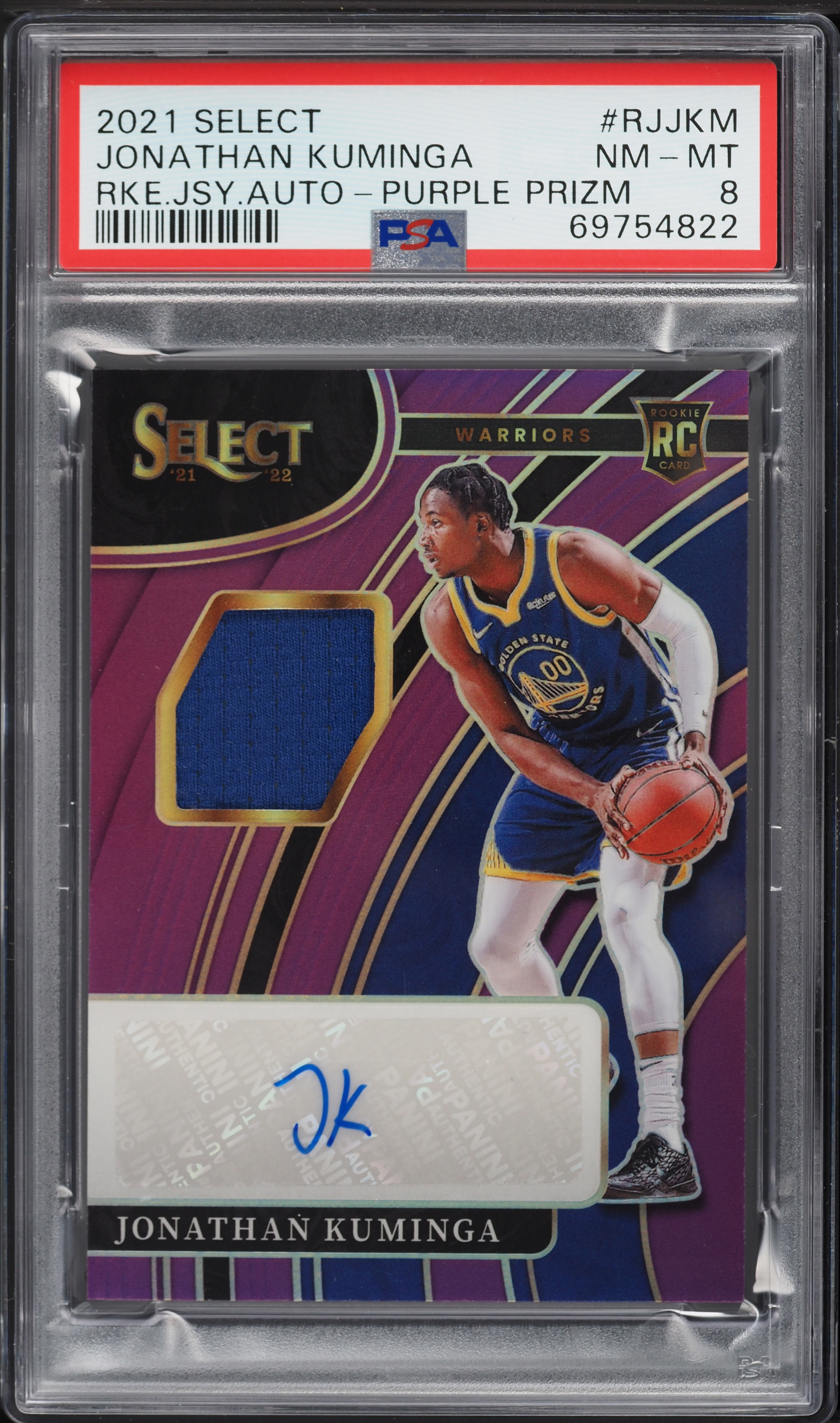 その他 2021 Jonathan Kuminga Autographed PSA 2021 Upper Deck Employee Exclusive - Sp Authentic Future Watch