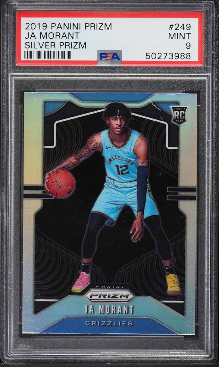 その他 ja morant new beginnings /49 gem mint 10 2019 Panini Prizm Silver Ja Morant ROOKIE #249 PSA 9 MINT on
