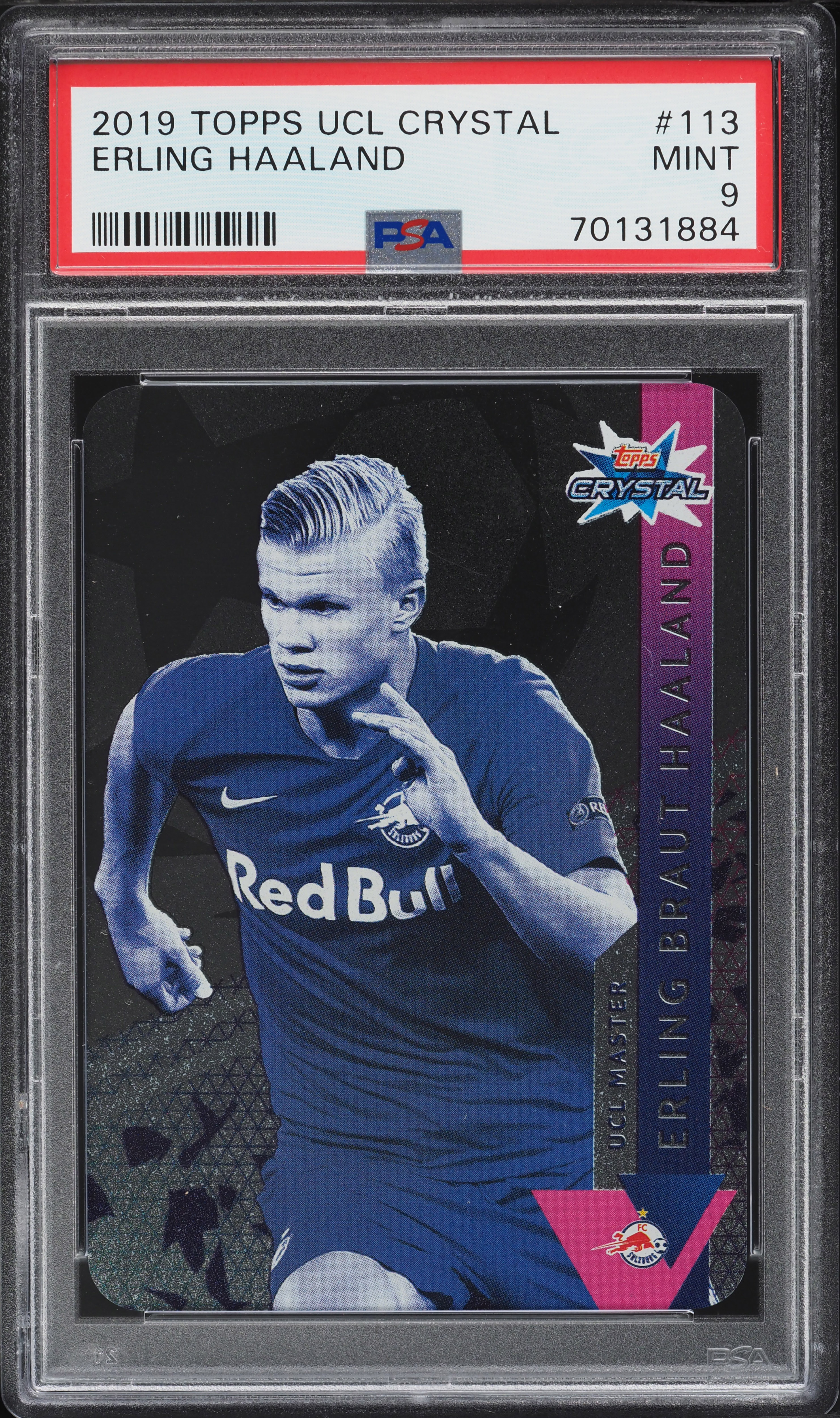 PSA 9 Erling Braut Haaland アーリング ハーランド2019 Topps Finest