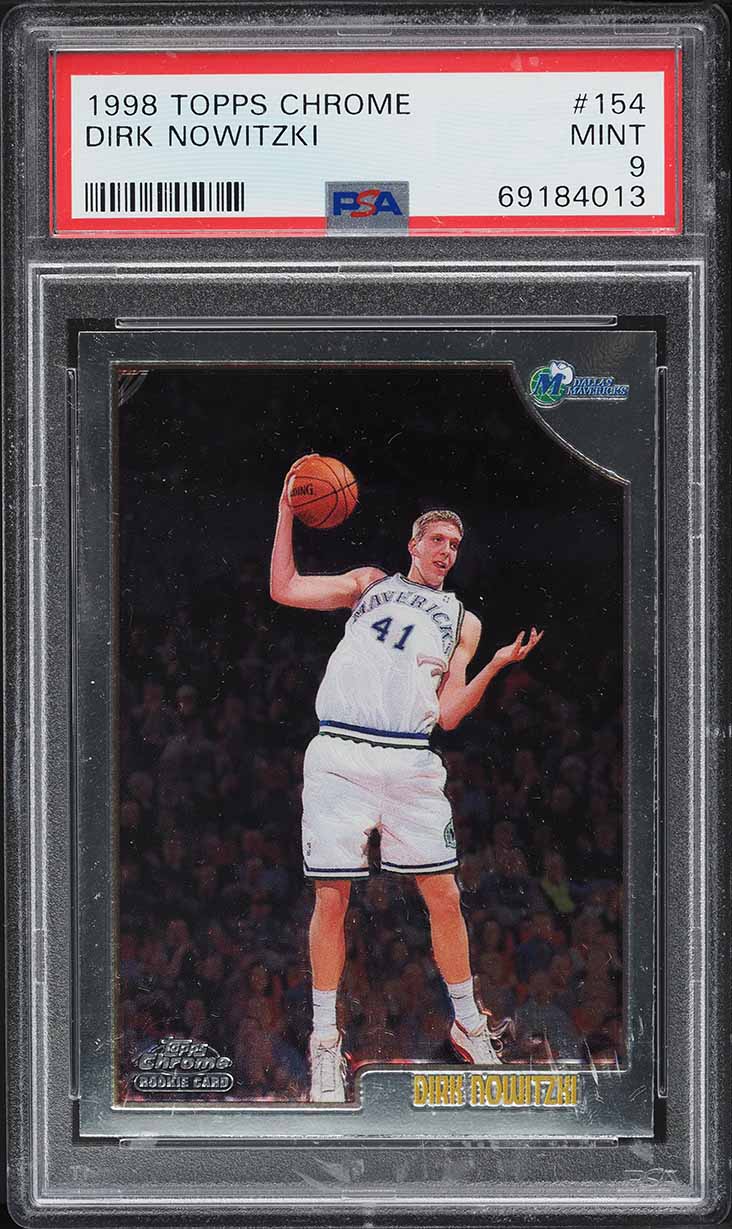 1998 Topps Chrome Dirk Nowitzki Base #154 PSA 9 | Card Ladder