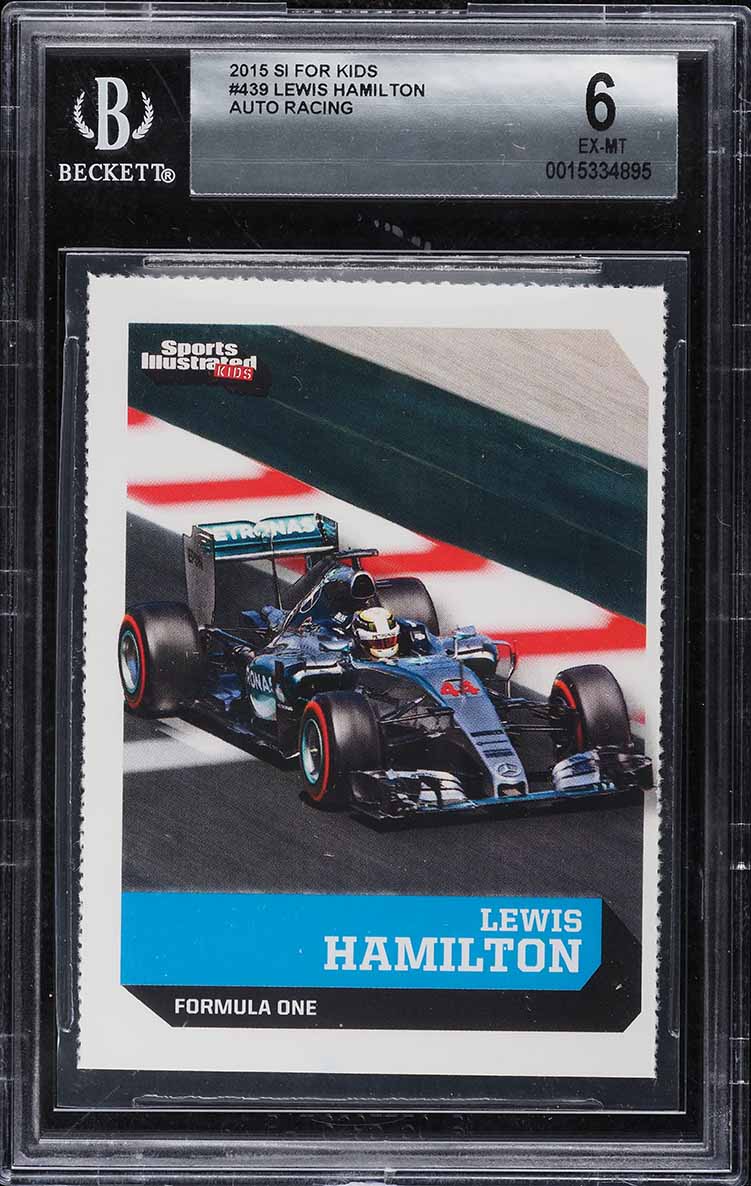 2020 Topps Chrome Formula 1 F1 Guanyu Zhou #65 BGS 9.5 GEM MINT on