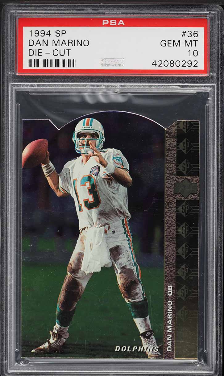 1994 SP Die-Cut Dan Marino #36 PSA 10 GEM MINT