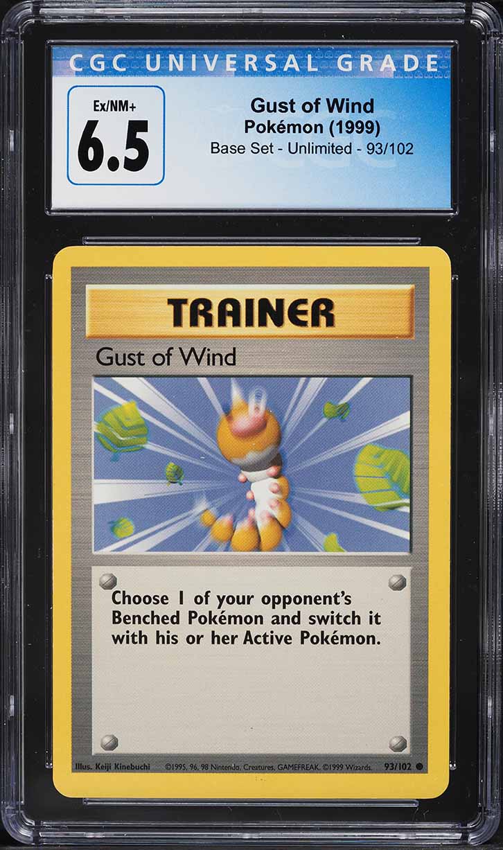 gust of wind pokemon card - (93/102) - Base Set : Buy Online at Best Price in KSA Choose 1 of your opponents Benched Pokemon and switch it with his/her Active Pokemon. Gust of Wind Pokemon Card