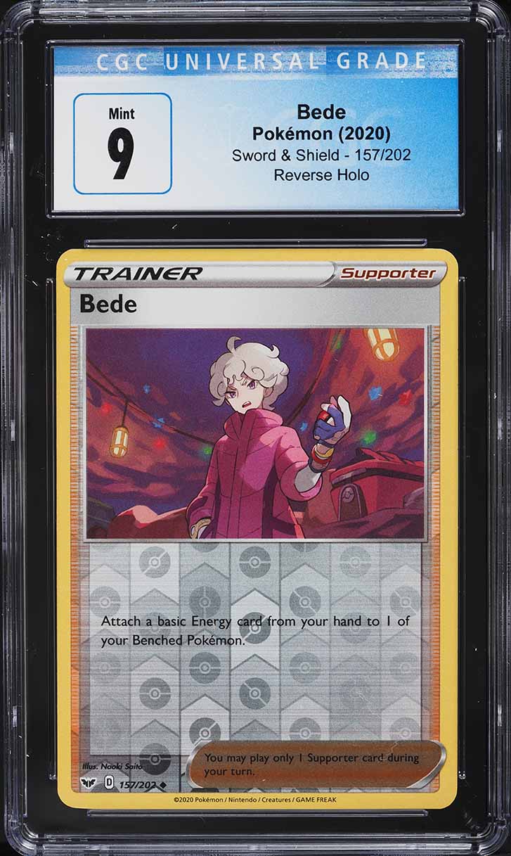 bede signed pokemon card Pokemon Card Bede 138/S-P D Promo 2020 MINT Japanese n506