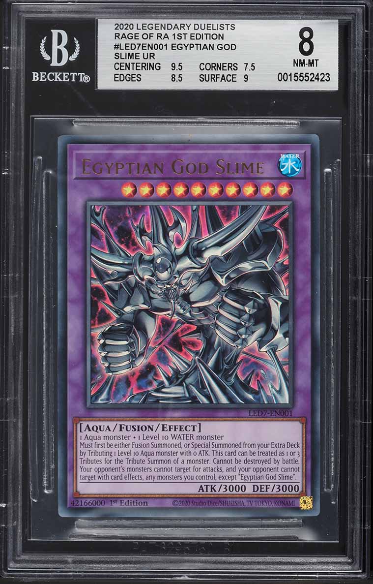 ra yugioh card The Winged Dragon of Ra (Alternate Art) [LED7-EN000] Ultra Rare – Fusion  Gaming main image 0