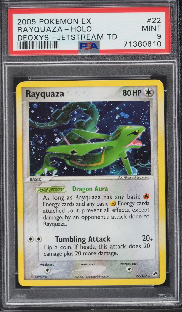 2005 Pokemon EX Reverse Holo Deoxys #17 CGC 10 GEM MINT on