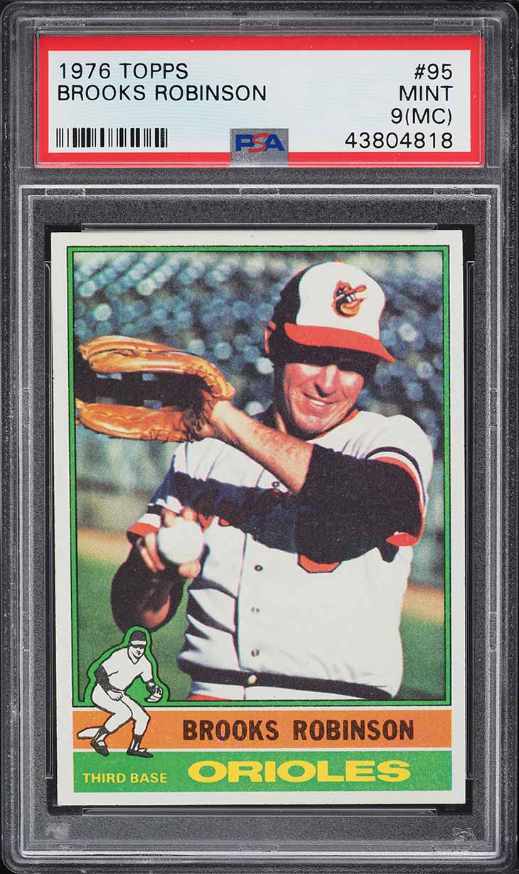 1976 Topps Brooks Robinson #95 PSA 9(mc) MINT