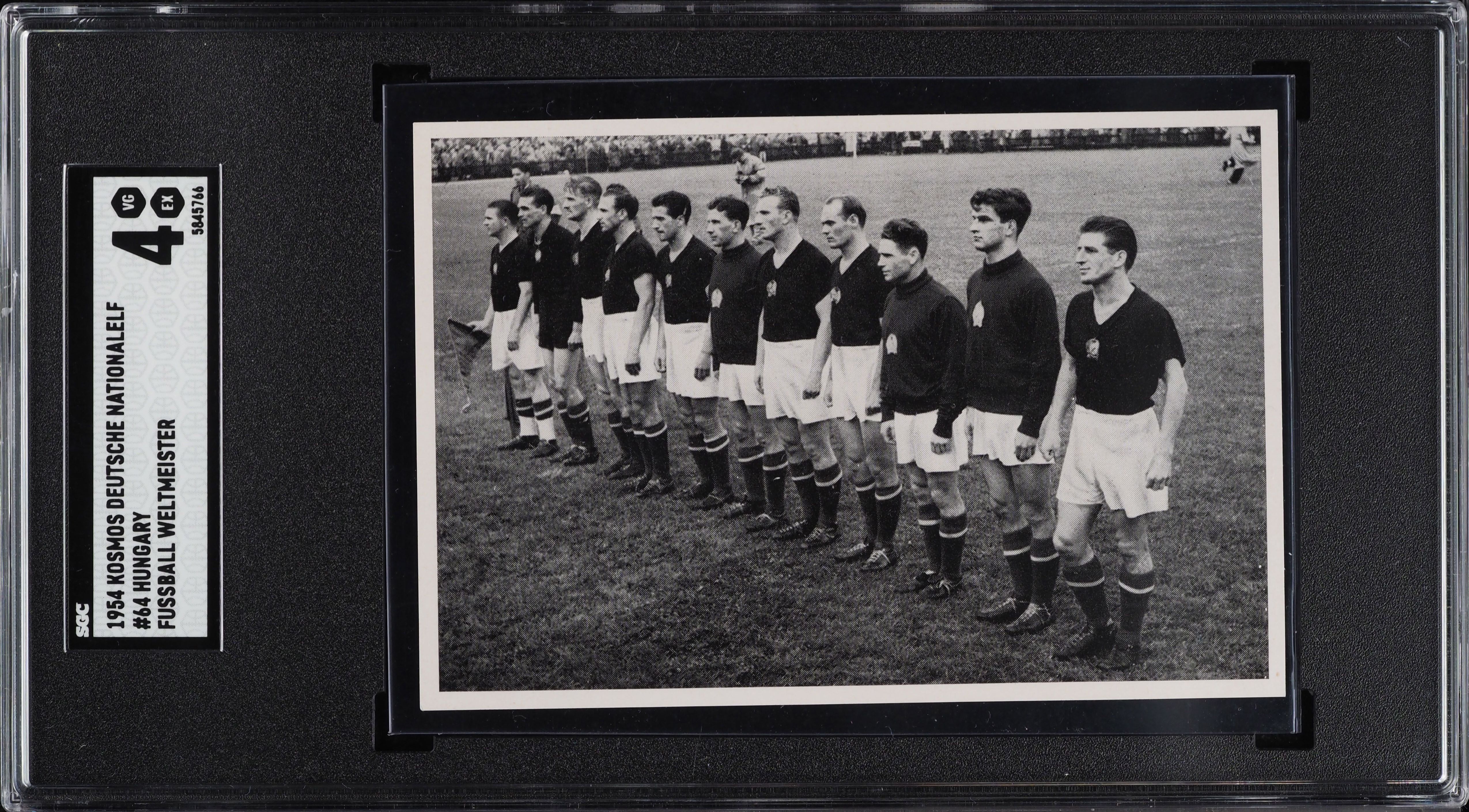 1954 Kosmos Deutsche Weltmeister Hungary Team w/ Ferenc Puskas #64