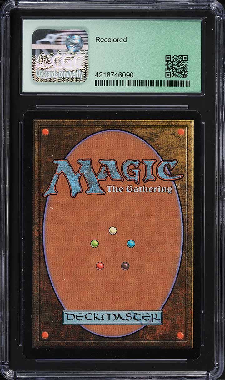 1999 Magic The Gathering Portal Three Kingdoms Dong Zhou The Tyrant #109 CGC 7.5