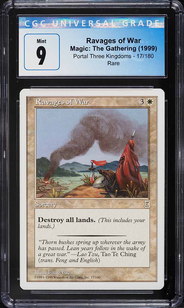 1999 Magic The Gathering MTG Portal Three Kingdoms Ravages Of War 