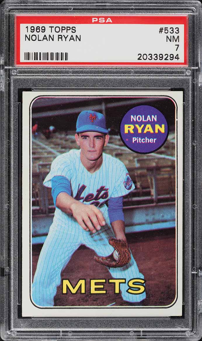 1969 Topps Nolan Ryan #533 PSA 7 NRMT