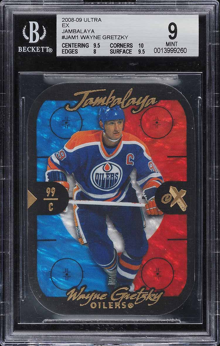 2008 Ultra EX Jambalaya Wayne Gretzky #JAM-1 BGS 9 MINT