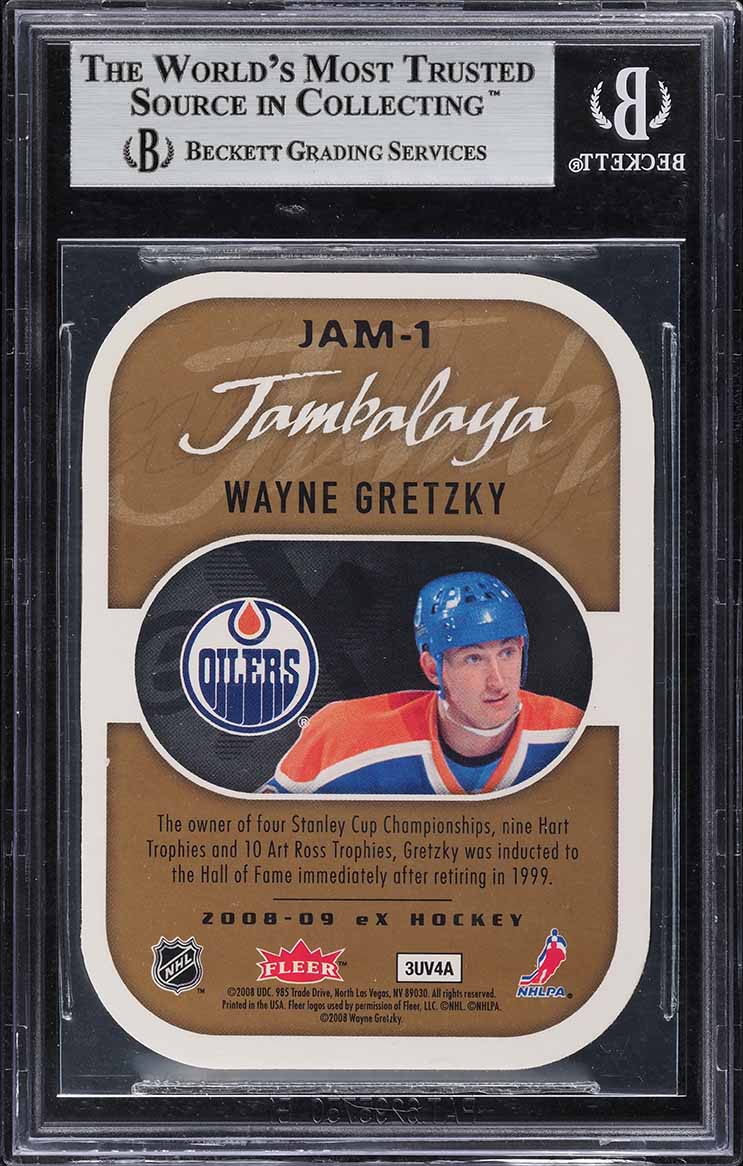 2008 Ultra EX Jambalaya Wayne Gretzky #JAM-1 BGS 9 MINT