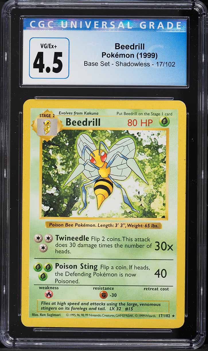 beedrill pokemon card Trading - 015/165 & Caterpie Kakuna [2] Nadir Needle (30+) If you have no cards in your hand Beedrill ex - 098/086 -