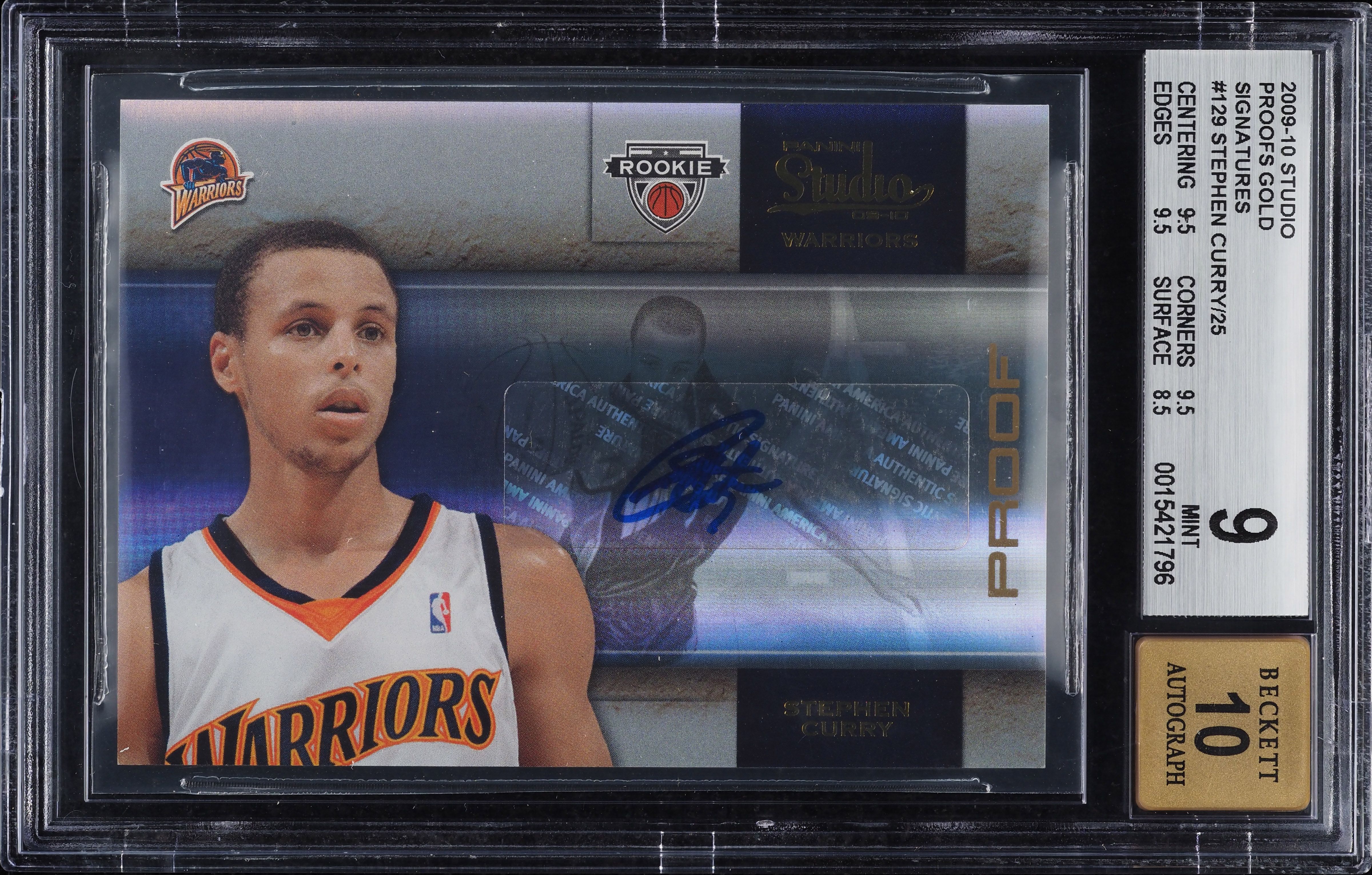2009 Panini Curry カリー 999枚限定 RC ルーキー カード 2009 Panini