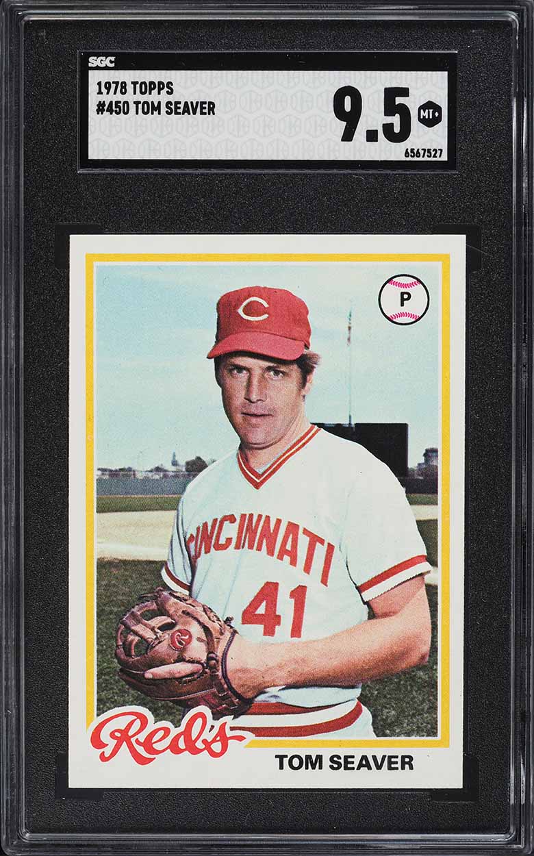 1978 Topps Tom Seaver #450 SGC 9.5 MINT+