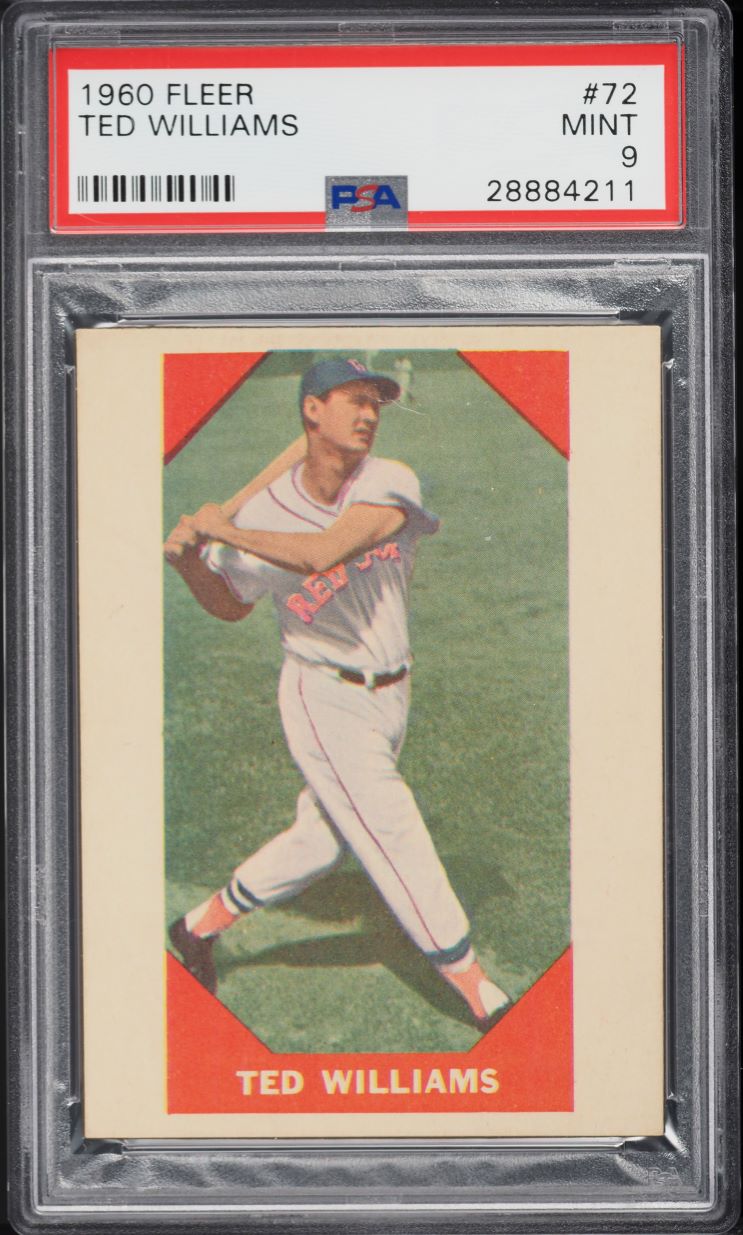 1960 Fleer Ted Williams #72 PSA 9 MINT