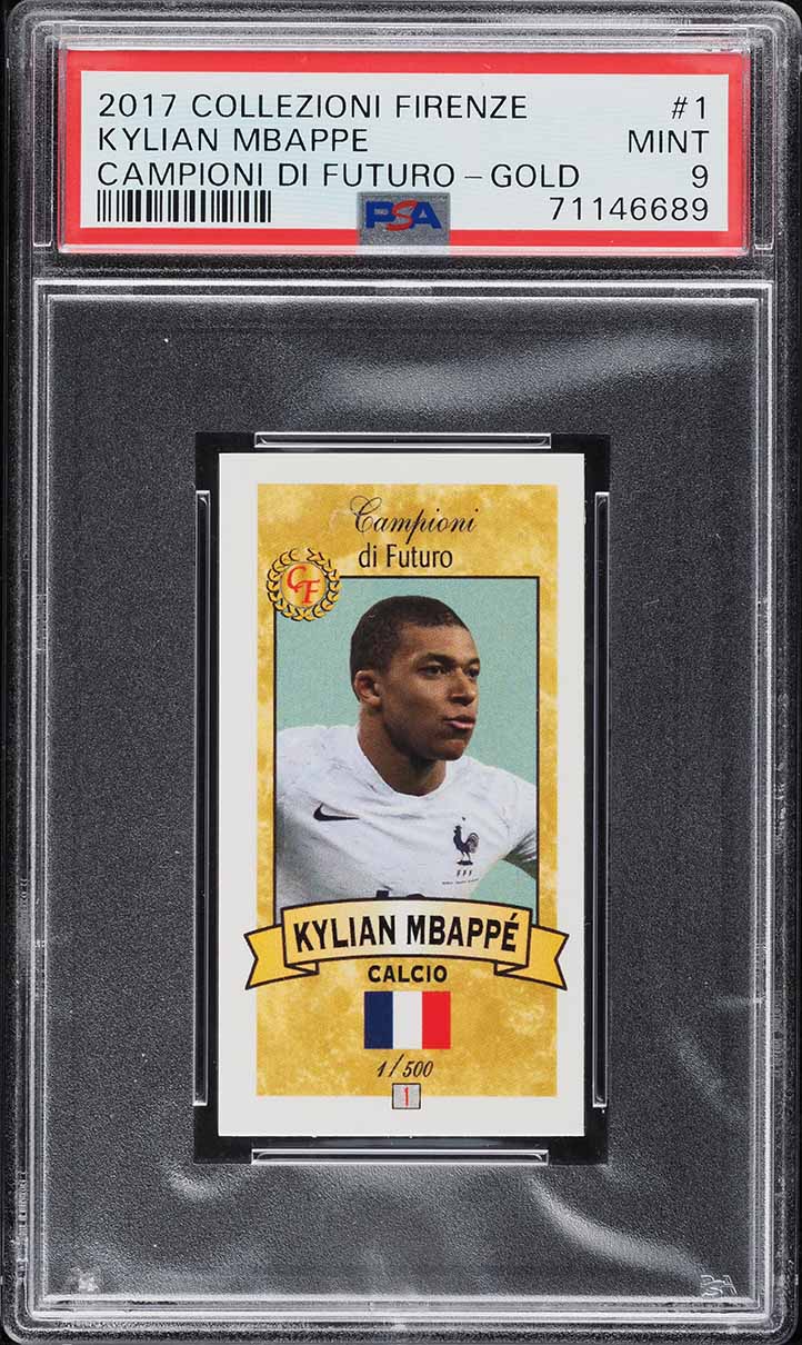 2017 Panini WCCF Magazine Promo Nov. '18 Kylian Mbappe ROOKIE