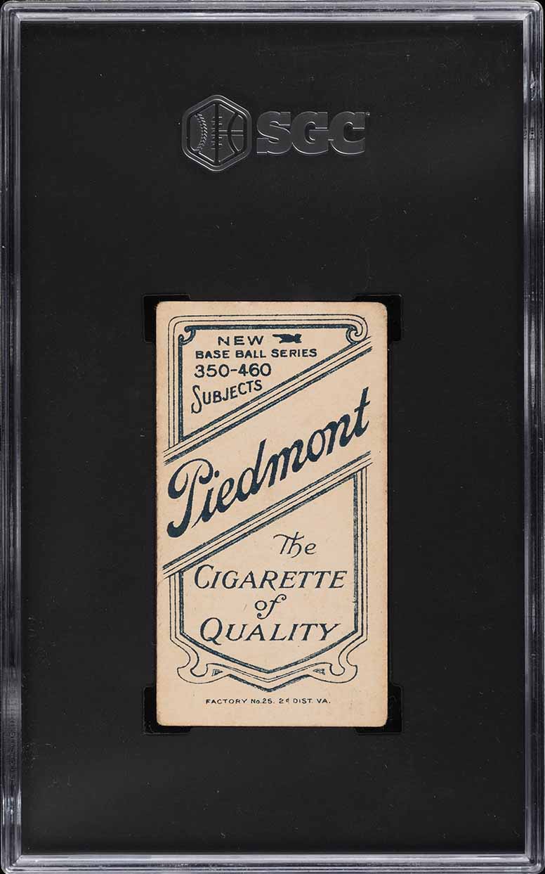 1909-11 T206 Arlie Latham SGC 3 VG