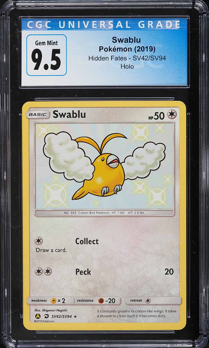 2023 Pokemon Japanese Scarlet & Violet Future Flash AR Swablu #76 PSA 10  GEM on Fanatics Collect