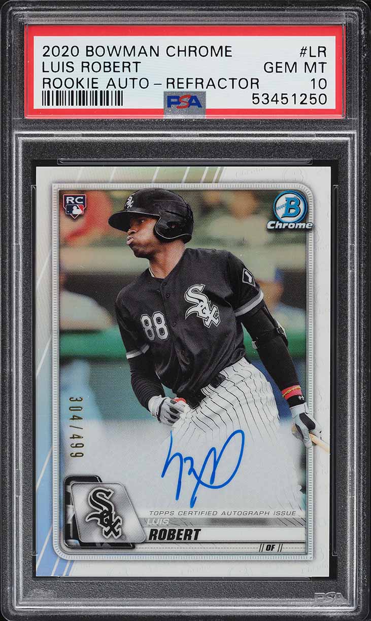 Luis Robert ルイス・ロベルト PSA9 1st bowman | ASTROJEEV.COM