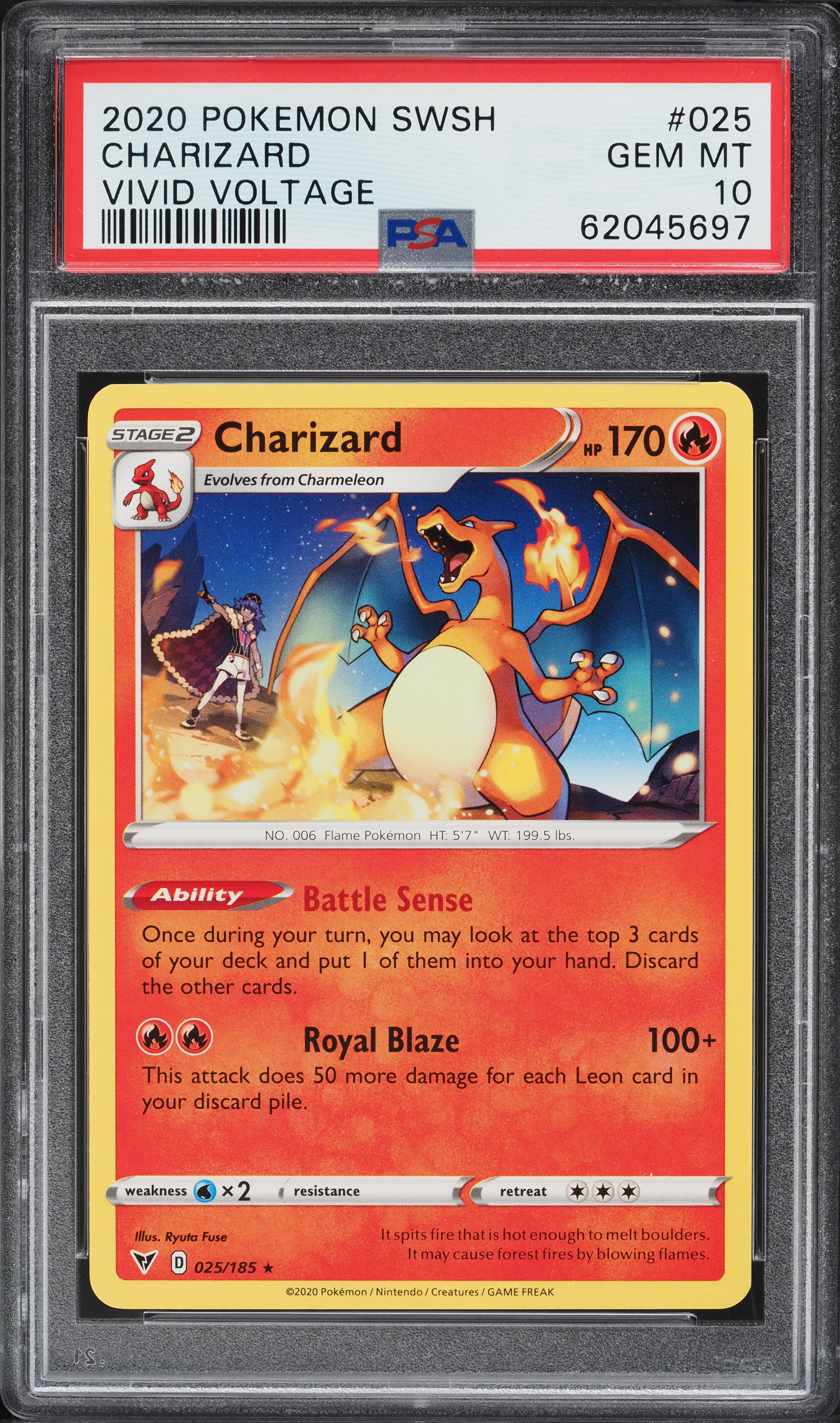 L*n様 リザードン #143 PSA GEM MT 10 2020 L*n様 リザードン #143 PSA