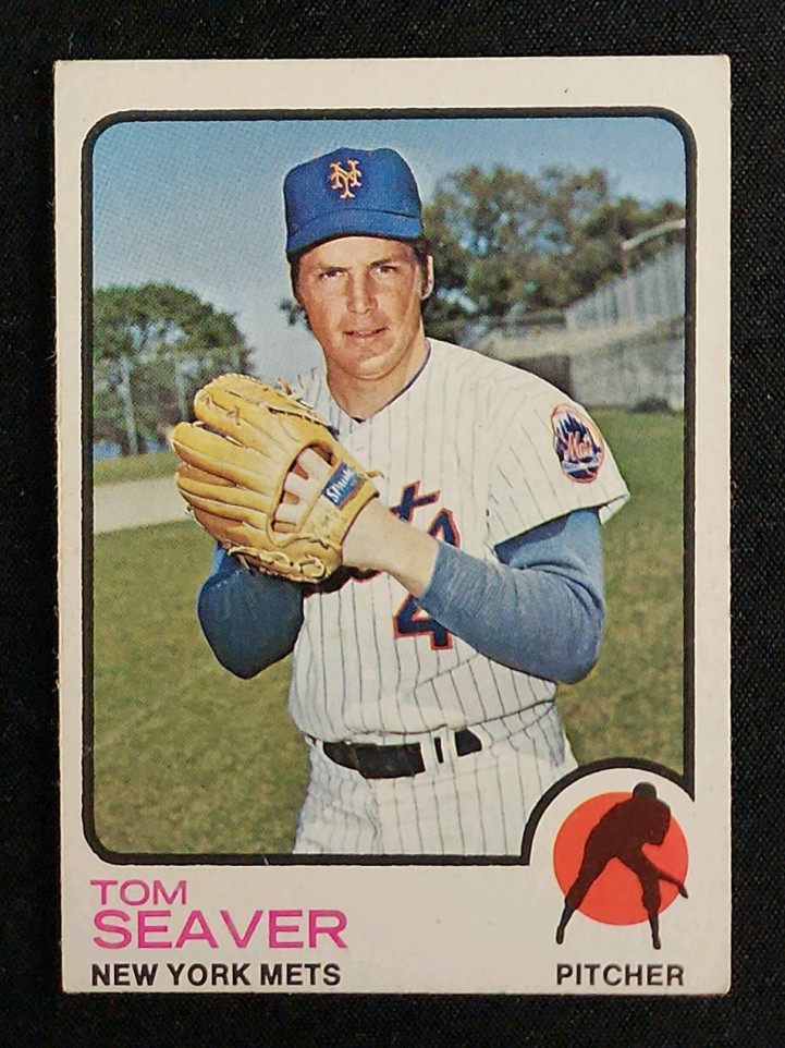 1973 Topps Tom Seaver #350 MBA AUTH