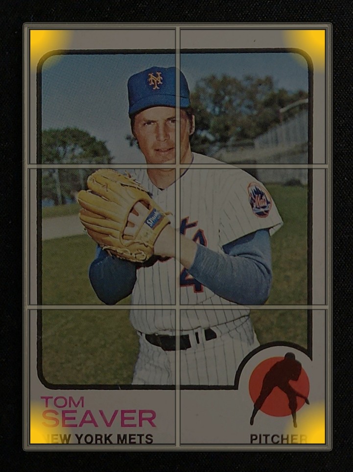 1973 Topps Tom Seaver #350 MBA AUTH