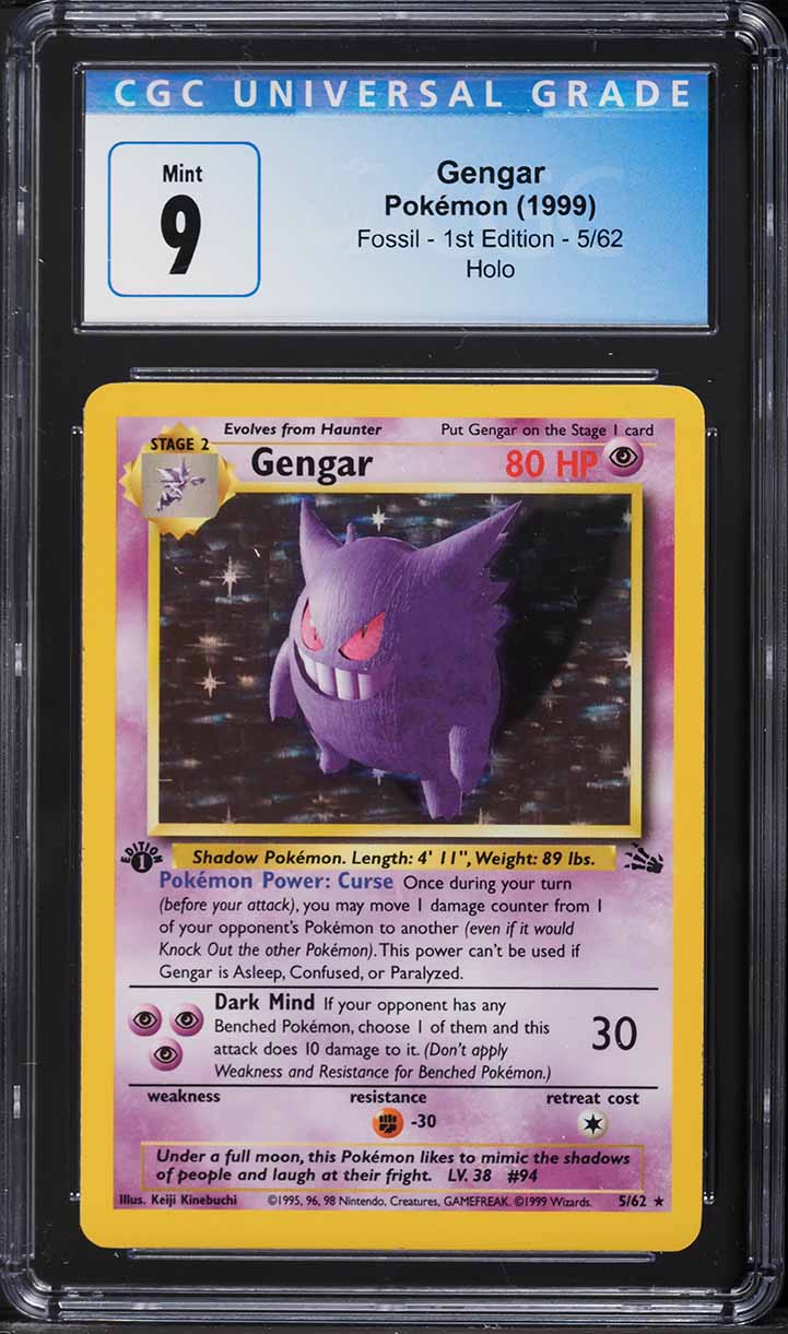 1999 Pokemon Japanese Gym 2 Holo Sabrina's Gengar #94 PSA 10 GEM