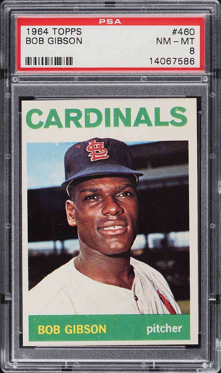 1964 Topps Bob Gibson #460 PSA 8 NM-MT